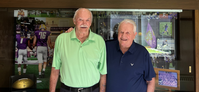 Tom King ’56, Bob Loughrea '56