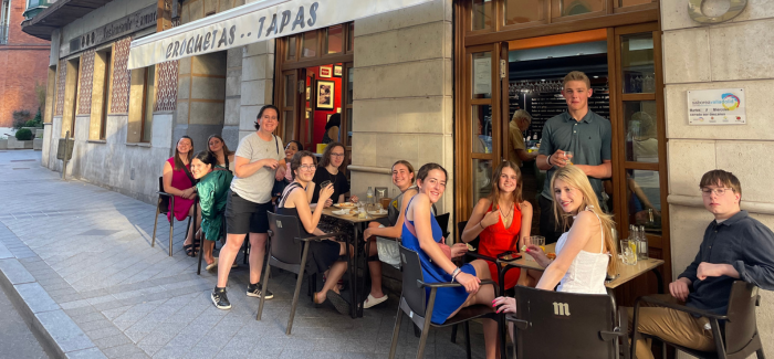 Valladolid - first time eating tapas