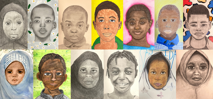 ARTISTS Top Row L-R: Sage Skally ’26, Paulina Hacket ’23, Patrick Domler ’23, Noah Gomez ’25, Nora Ahrendt ’26, Julia Haas ’25, Allysa Endomaruseh ’24 Bottom Row L-R: Catherine Stenberg ’26, Mary Musolf ’24, Grace Hire ’26, Delvin Tacheny ’25, Calla Massari ’24, Bryn McSherry ‘26