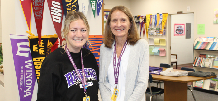 Laura Nelson and Joan O'Connell, College Counselors