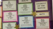 Student of the Month Board