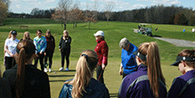 Girls Golf Team Learns from LPGA Pros