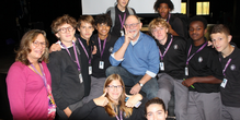 Renowned Author William Kent Krueger Spends a morning with CDH Ninth Graders