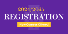 Registration: Exciting Updates in 2024/2025 Course Offerings