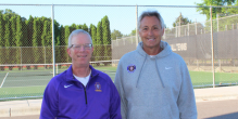Spika and Muetzel Keep Campus Alive with Summer Tennis