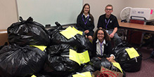 2017 Homecoming Coat Drive - A HUGE Success