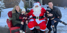 Future Raiders Meet Santa at CDH