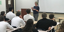 Kate Pletcher '97 Talks to CDH Business Class