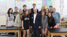 Alum Gives Back to CDH Biology Department