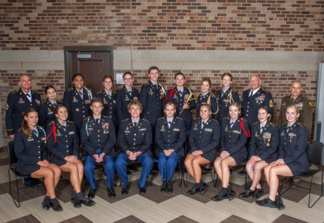 Diamond Promotion Ceremony Promotes 17 Senior Cadets