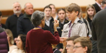 Students Shine at Ninth Grade Parent Mass