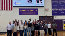 Donors Behind Joe Mauer Fieldhouse Scoreboard Upgrade are Honored