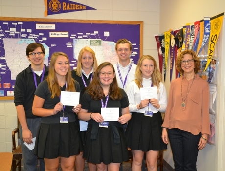 Six Seniors Named National Merit Commended Students