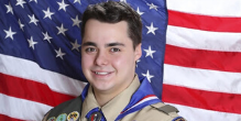 Stephen Johnson '20 Earns Eagle Scout Ranking