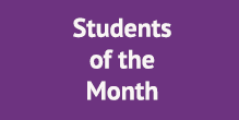 Congratulations to February/March Students of the Month!