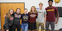 CDH Celebrates 2017 Fall NCAA Signing Day for Seven Student-Athletes