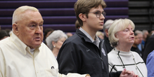 Grandparents Join Students for Mass