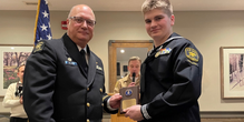 Connor Howe '22 Recognized for Leadership