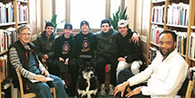 Hockey Players Visit East Side Freedom Library