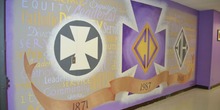 New Mural Created by Seniors in Leadership Academy