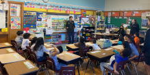 JROTC Cadets Teach Junior Achievement to Local Grade School Students