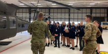 Flight Club Visits Army Aviation Support Facility