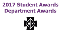 Students are Honored with Department Awards