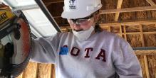 CDH Students Make a Difference with Habitat for Humanity