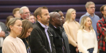 9th Graders and Parents Celebrated Mass