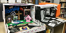 Spanish Honor Students Create Personal Cajas de Memoria