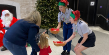 Community Gathers with Over 120 Children for Cookies and Cocoa with Santa Event