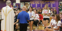 Homecoming Mass Celebrates Community and Belonging - with a Little Homecoming Fun