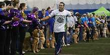 CDH Students Support Super Bowl Week's Game of Honor