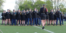 Raider Brigade Hosts Twilight Parade and Spring Awards Ceremony