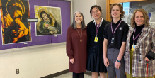 Students Commissioned to Create Annual CDH Christmas Card Art
