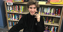 Meet Joey Rogers, a member of the Phonathon Calling Team