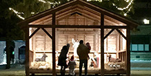 Visit the CDH Nativity Scene on Hamline