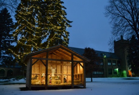 New Nativity Scene On CDH Campus