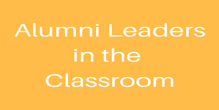 Alumni Leaders in the Classroom Kicks Off October 2