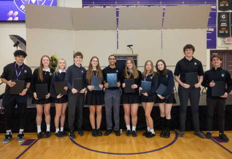 Student Awards Ceremony Recognizes Outstanding Junior and Senior Students