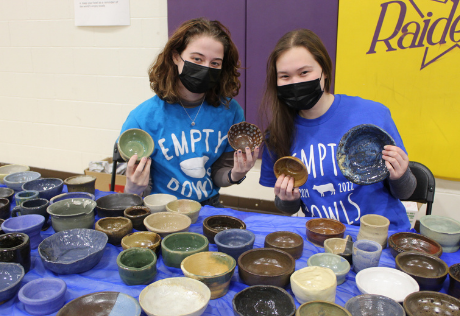 Empty Bowls Filled With Support