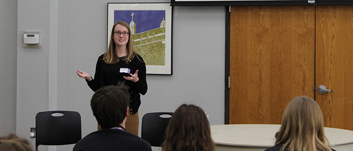 Shannon Hynes '08 talks about her career path as an engineer.