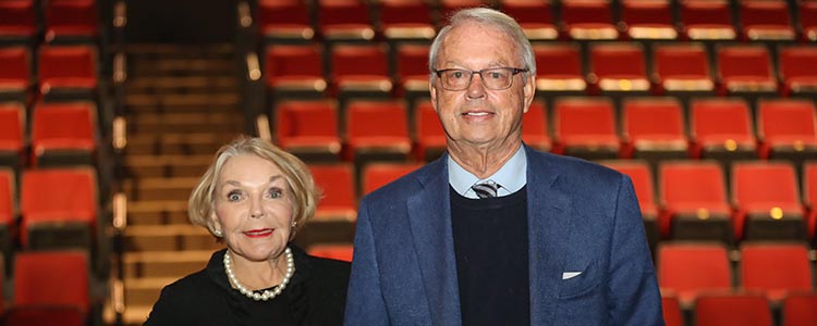 Sue Schmid Morrison '57 and her husband, John.