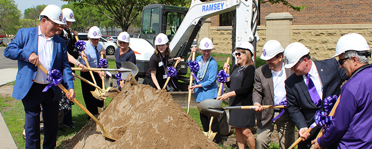 The ceremonial groundbreaking is the first step in an exciting construction project that will change the face of CDH.