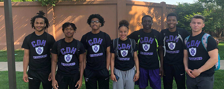 Seven CDH students qualified for the state track & field meet.