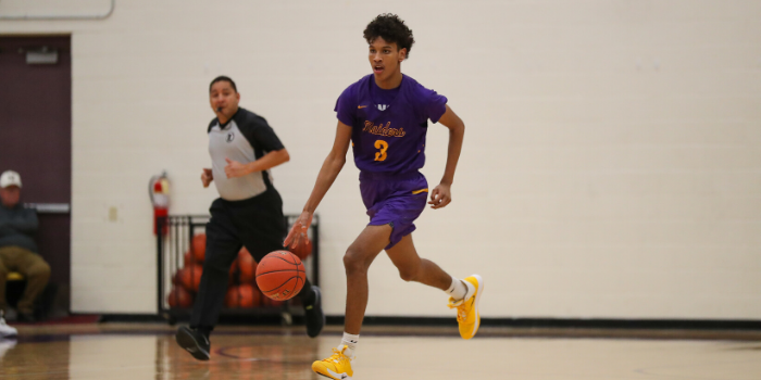 Curtis Jones '20 in a game against Inglewood earlier in the season.