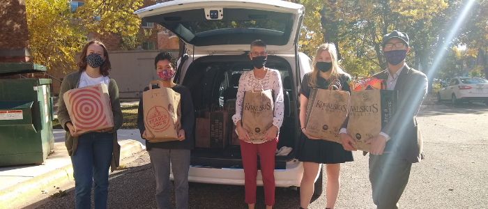 Members of the Student Council organized the drive with the support of Patty Murray.