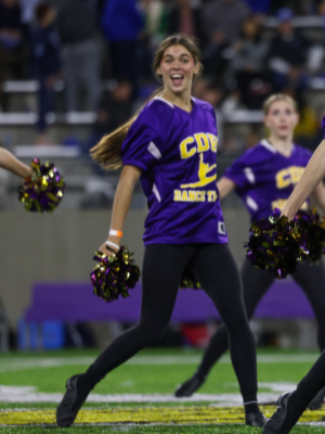 Allie Sowatzka '22 joined the Performance Dance team as a senior this year. 