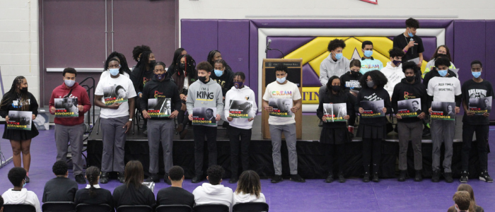 Students shared achievements of Black inventors and wore clothing donated by local Black business owners. 
