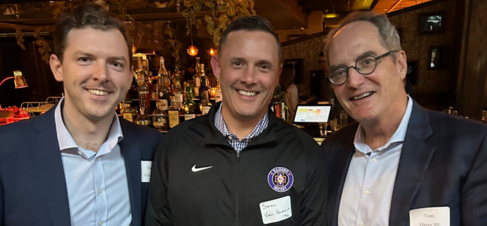Dan Odlaug '14, Sean Van Gemert '96, Tom Hayes '69